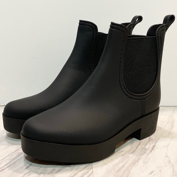 Jeffrey Campbell Shoes - Jeffrey Campbell Hydra Platform Chelsea Rain Boots